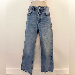Zara Straight Leg Mom Jeans Size 4